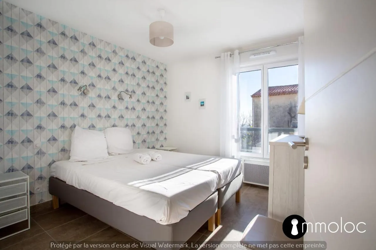 Air-Conditioned Apartment With Pool Garage In A Luxury Residence Nice